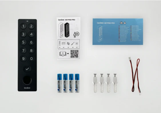 Tedee Keypad Pro - Fechadura Inteligente com código + Impressão digital