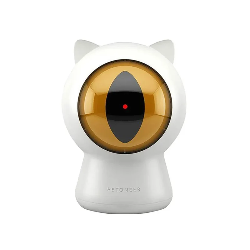 Petoneer Smart Dot - Laser inteligente para cães/gatos brincarem Bluetooth branco