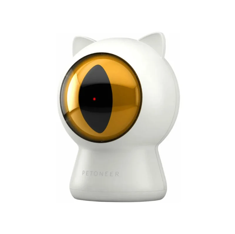 Petoneer Smart Dot - Laser inteligente para cães/gatos brincarem Bluetooth branco