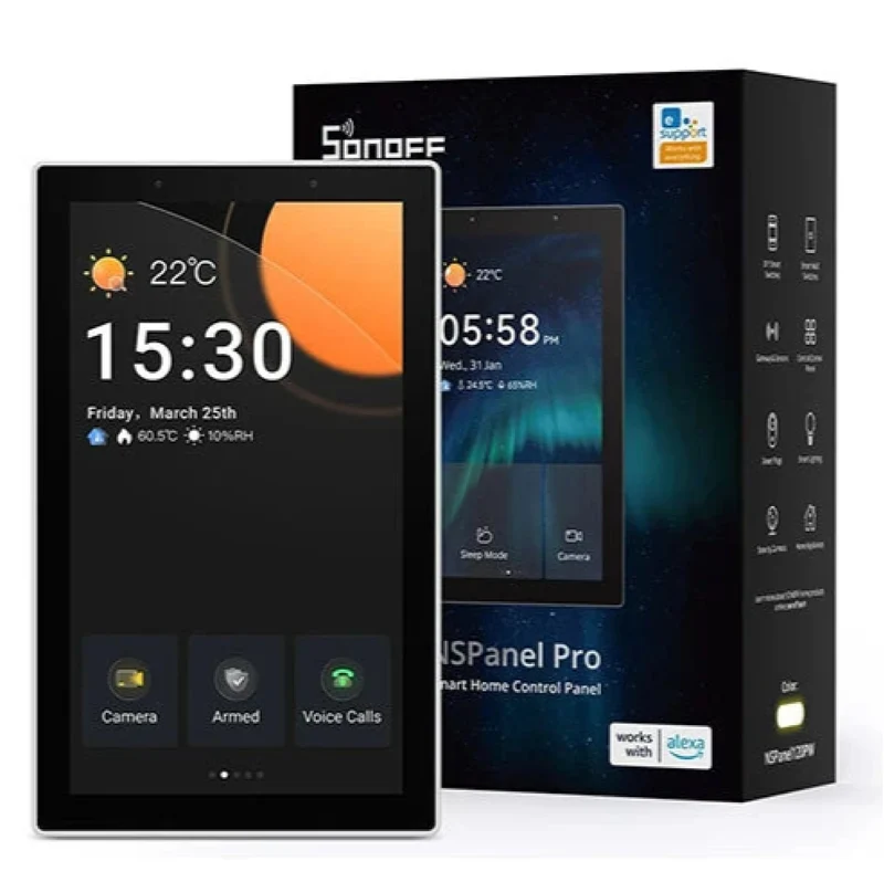 Sonoff NSPanel PRO 120 WiFi / Zigbee Hub / Matter Branco
