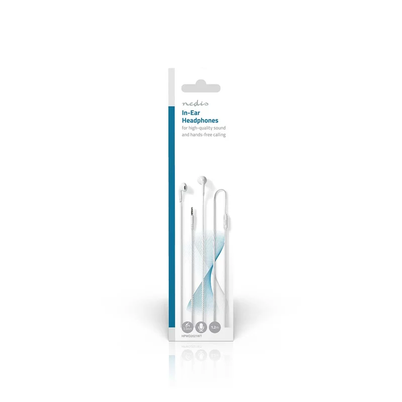 Bedrade Koptelefoon 3,5 mm - Kabellengte: 1.20m - Ingebouwde microfoon