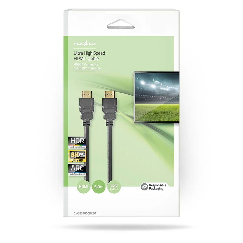 Ultra High Speed HDMI™-Kabel HDMI™ Connector - HDMI™ Connector - 8K@60Hz