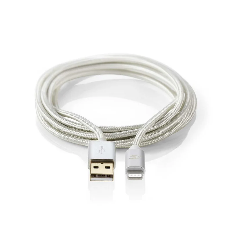 Lightning Kabel USB 2.0 - Apple Lightning 8-Pins - USB-A Male