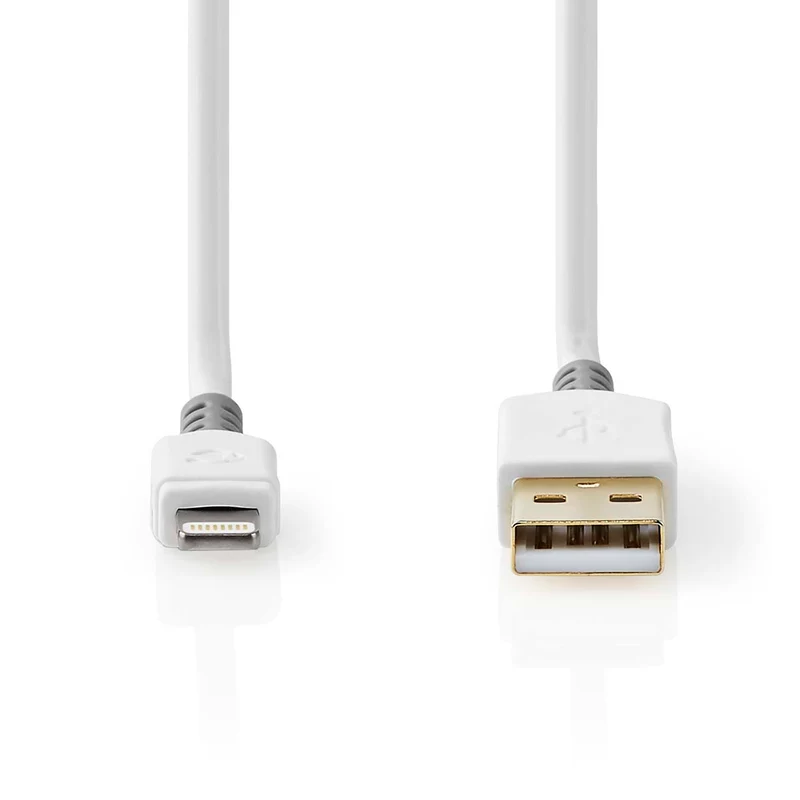 Lightning Kabel USB 2.0 - Apple Lightning 8-Pins - USB-A Male