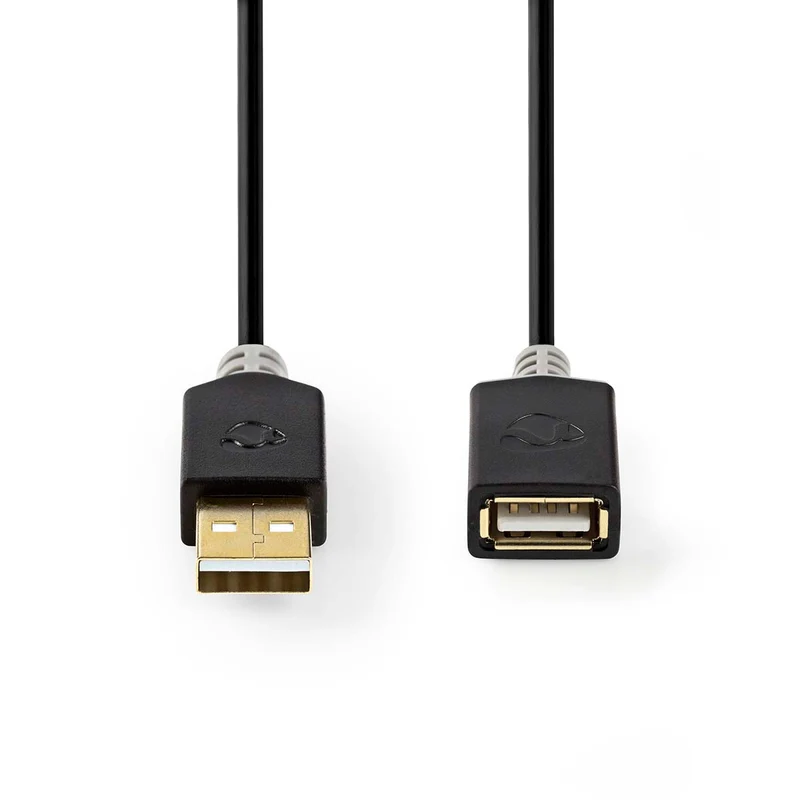 USB-Kabel USB 2.0 - USB-A Male - USB-A Female