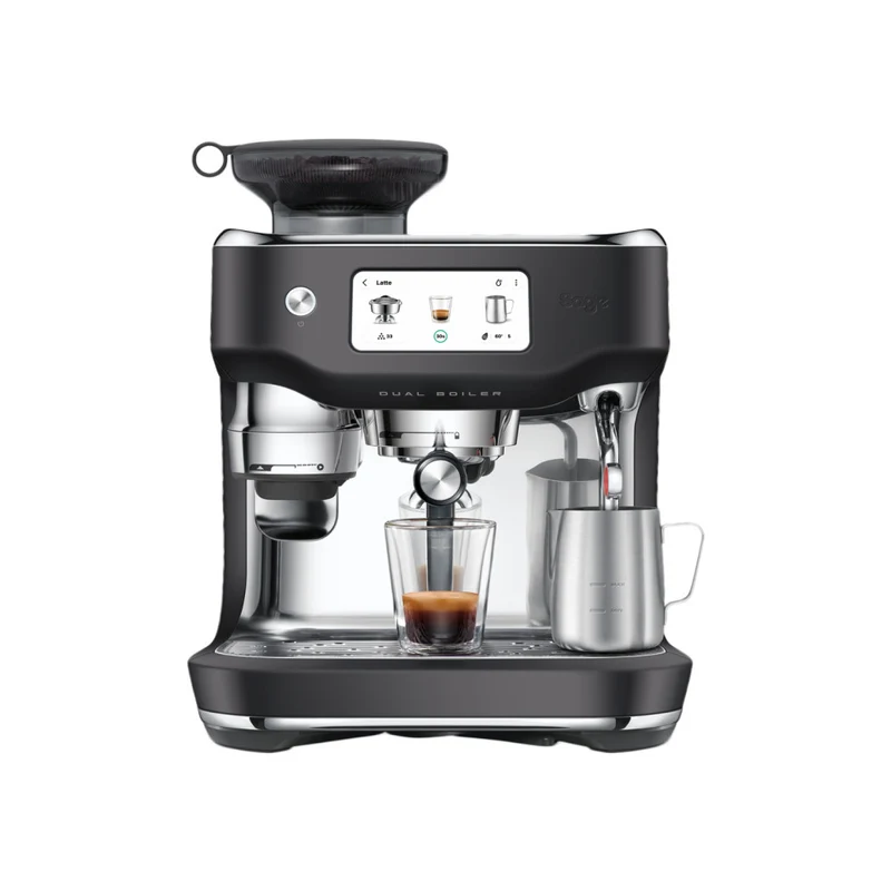 Sage The Oracle Dual Boiler SES995BTR Espresso Machine, Black Truffle