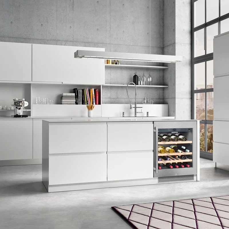 Liebherr Vinothek UWKes 1752-26 001 Tabletop Wine Cabinet, Stainless steel