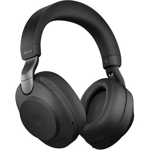 Jabra Evolve2 85 LINK380C UC Wireless Headset with Noise Cancellation, Black