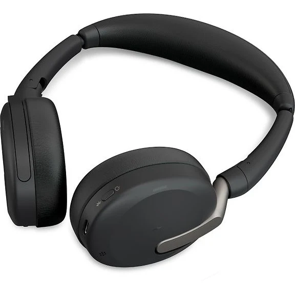 Jabra Evolve2 65 Flex LINK380C MS Stereo Headset Microphone, Black