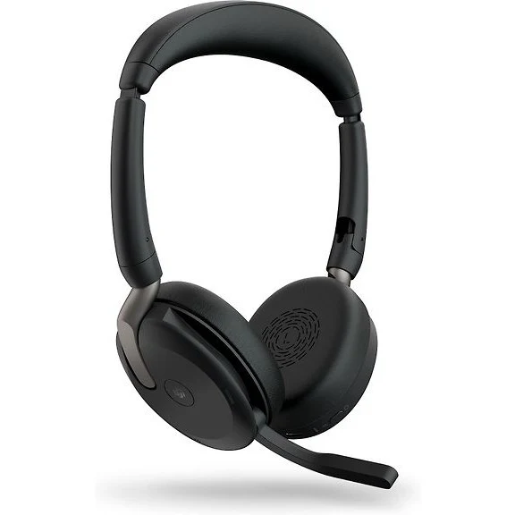 Jabra Evolve2 65 Flex LINK380C MS Stereo Headset Microphone, Black