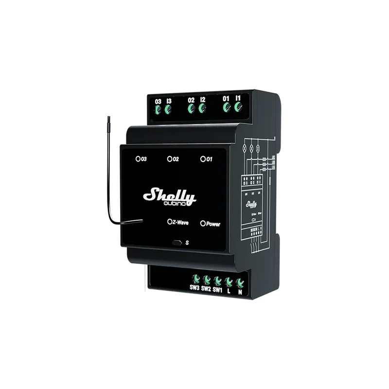Shelly Qubino Wave PRO 3 – Z-Wave