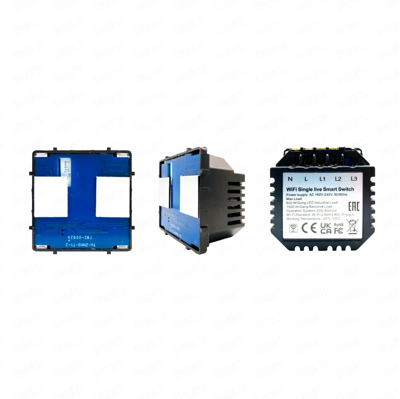 Smartify vPRO Módulo de 2 Canais Inteligente WiFi (com/sem neutro) - SYPM02WF