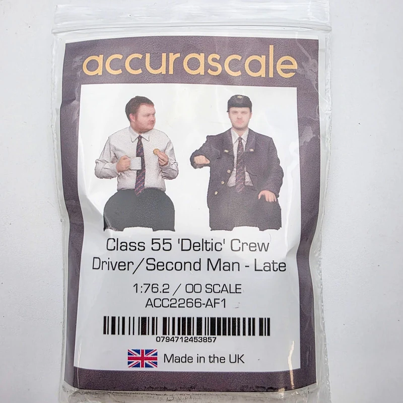 Class 55 'Deltic' Crew - Driver/Secondman - Late BR