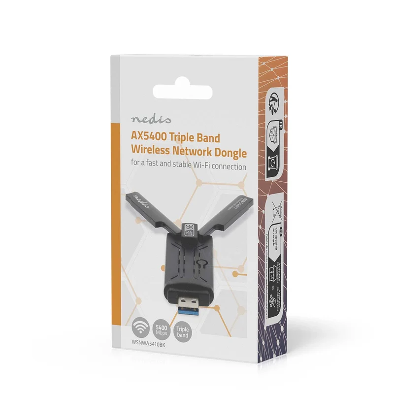 Netwerk-Dongel Wi-Fi - AX5400 - 2.4/5/6 GHz (Triple Band)