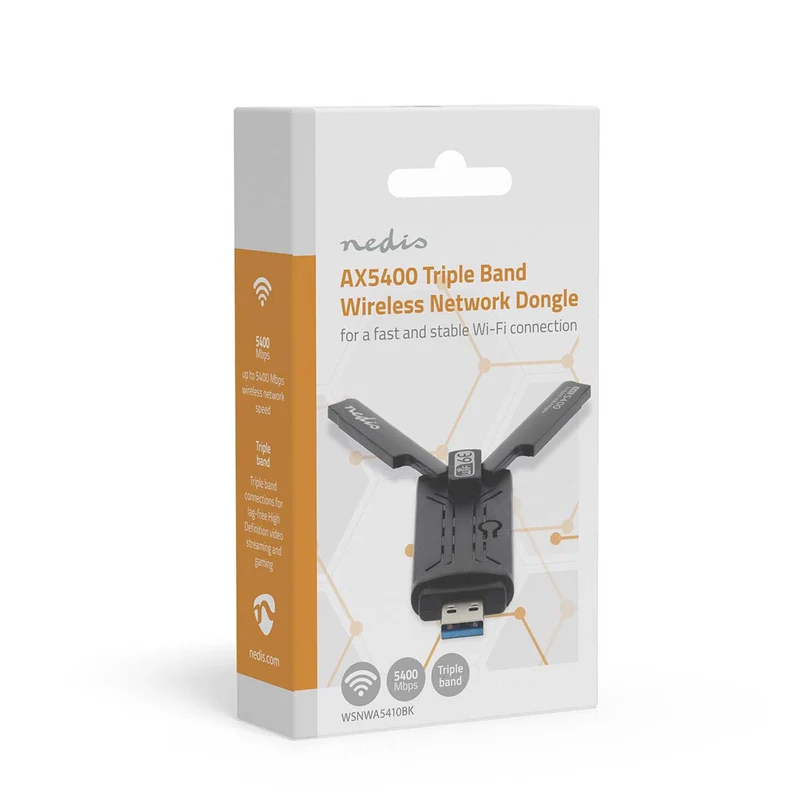 Netwerk-Dongel Wi-Fi - AX5400 - 2.4/5/6 GHz (Triple Band)