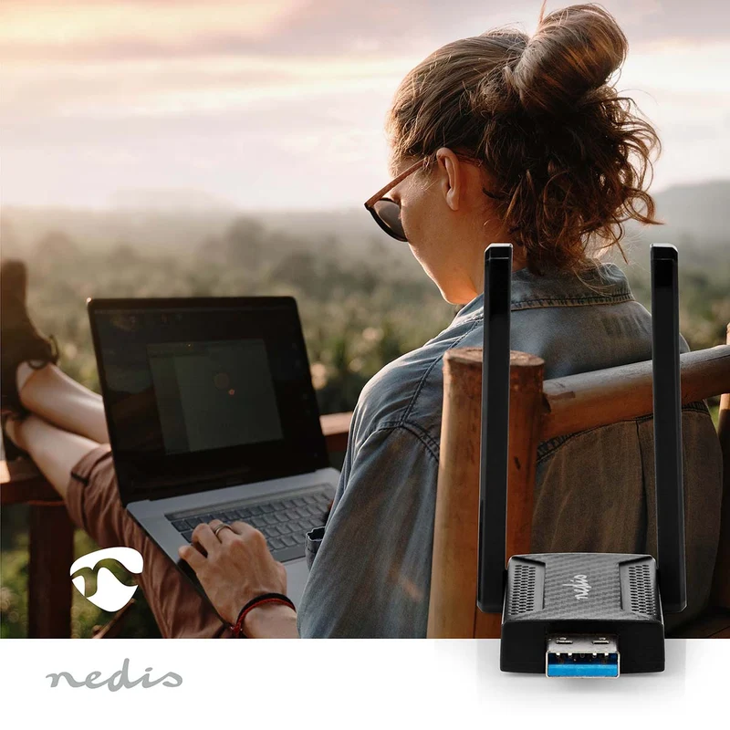 Netwerk-Dongel Wi-Fi - AC1200 - 2.4/5 GHz (Dual Band)