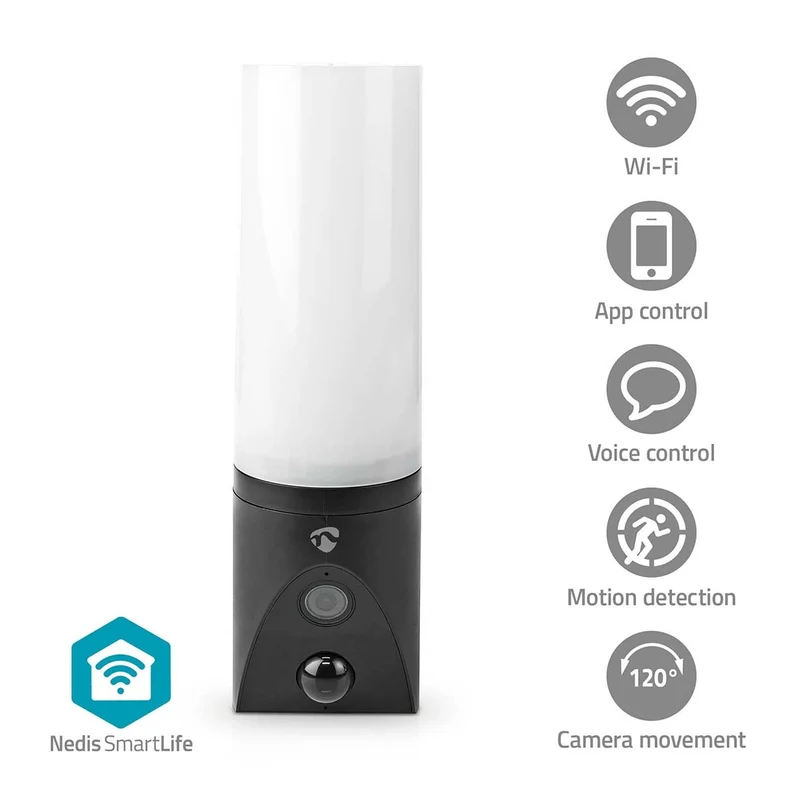SmartLife Camera voor Buiten Omgevingslicht - Full HD 1080p - Pan tilt