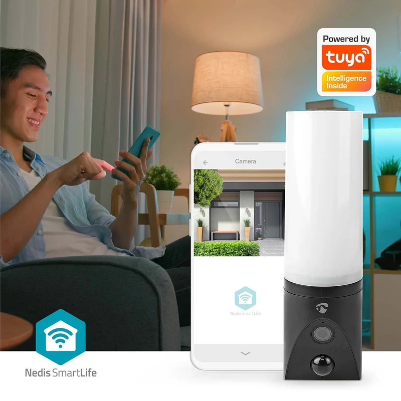 SmartLife Camera voor Buiten Omgevingslicht - Full HD 1080p - Pan tilt