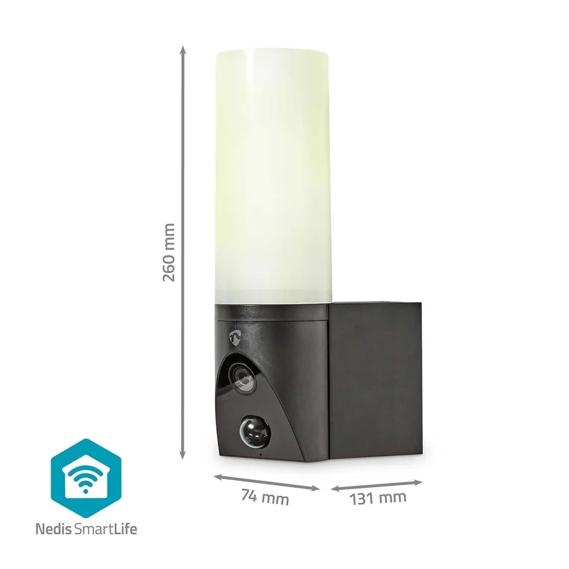 SmartLife Camera voor Buiten Omgevingslicht - Full HD 1080p - Pan tilt