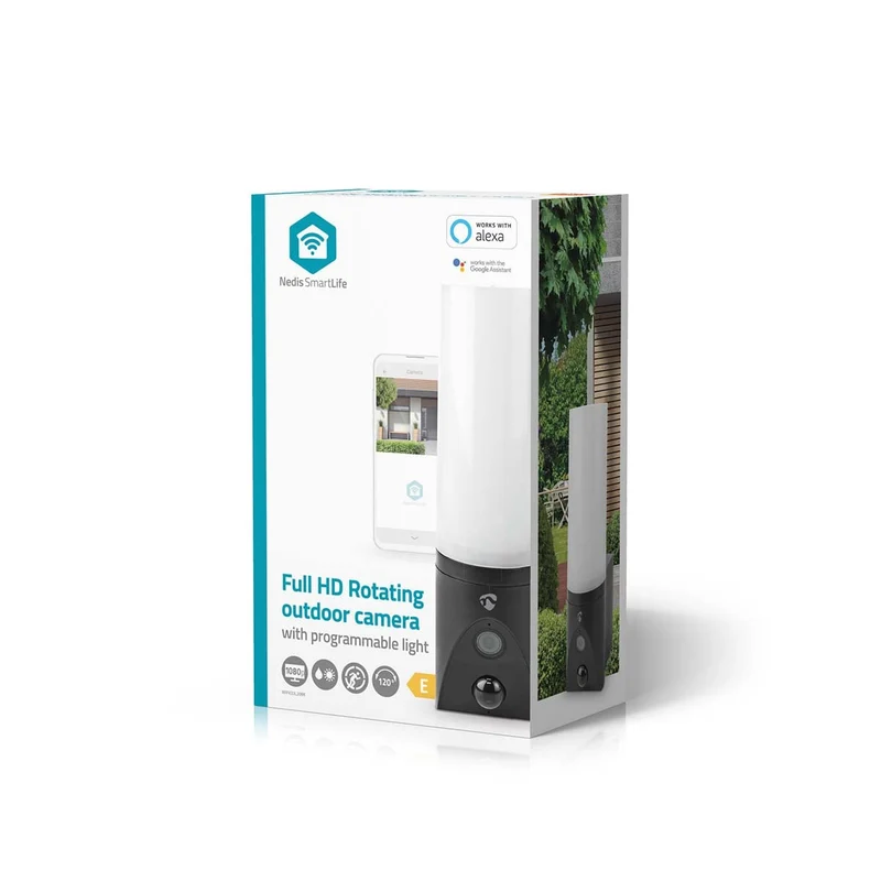 SmartLife Camera voor Buiten Omgevingslicht - Full HD 1080p - Pan tilt