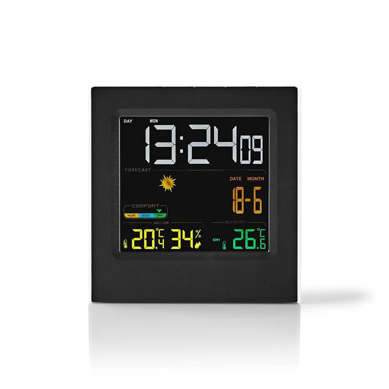 Weerstation Binnen & Buiten - Inclusief draadloze weersensor - Weersvoorspelling