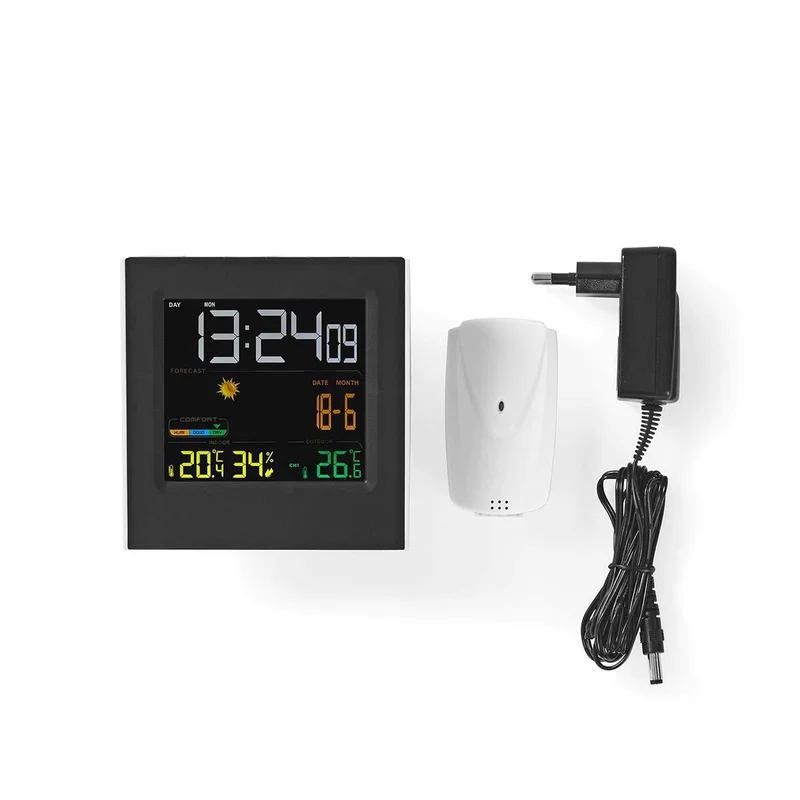 Weerstation Binnen & Buiten - Inclusief draadloze weersensor - Weersvoorspelling