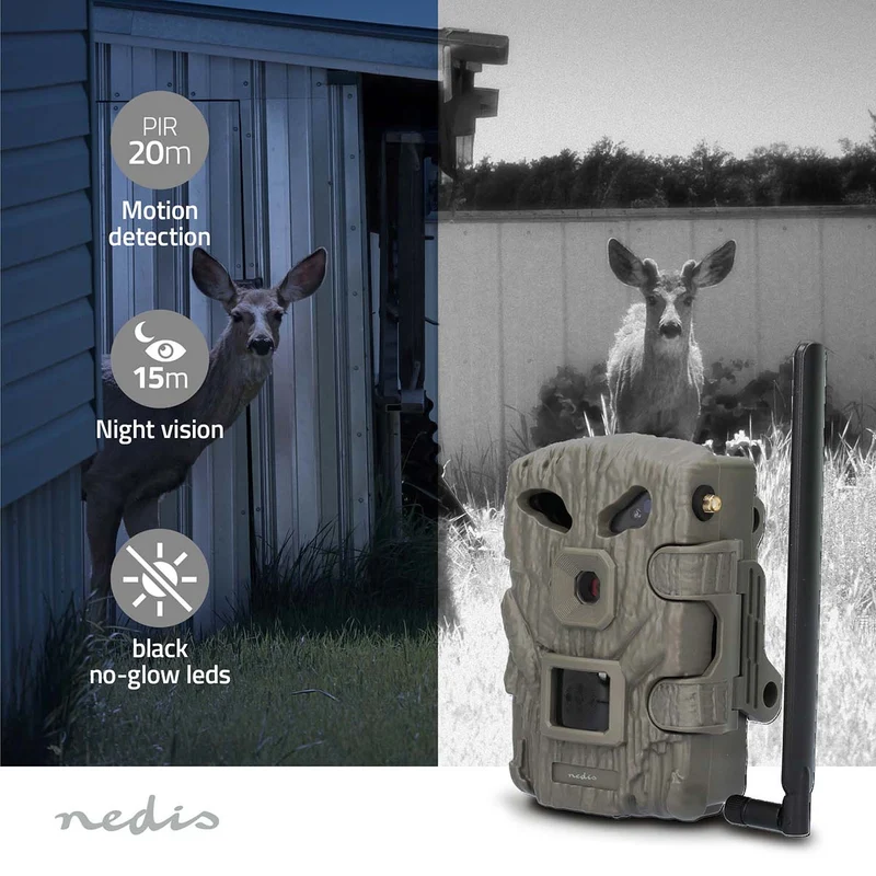 Wildcamera 1080p@30fps - 30.0 MPixel - 2 MPixel CMOS