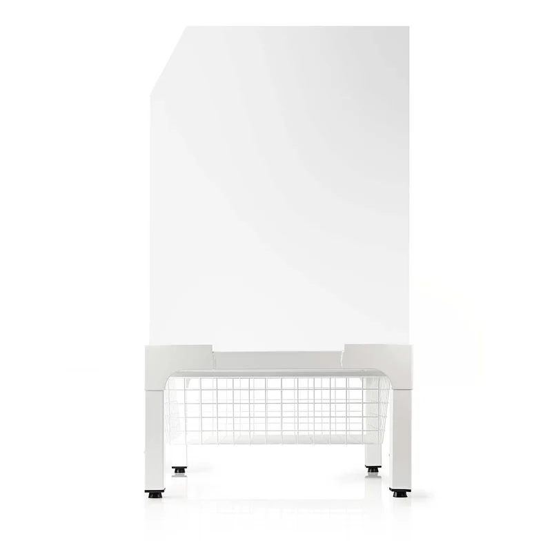 Verhoger voor Wasmachine en Wasdroger Draadmand - 200 kg - Wit