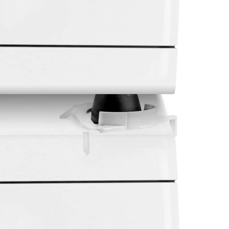 Plakvoetjes Polybag - Wit - 4 Stuks