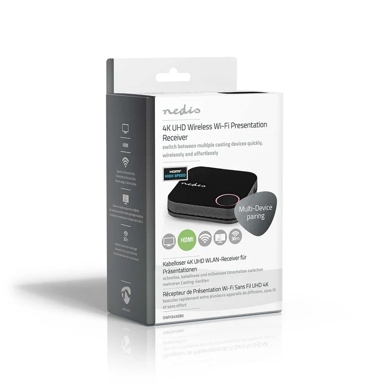 Draadloze HDMI™ Ontvanger Wi-Fi - 2400 MHz - 30 m (gezichtsveld)