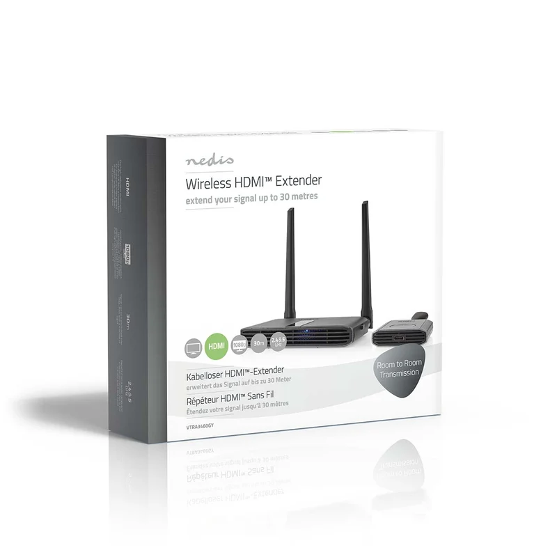 Draadloze HDMI™-Zender Wi-Fi - 2400-5000 MHz - 30 m (gezichtsveld)