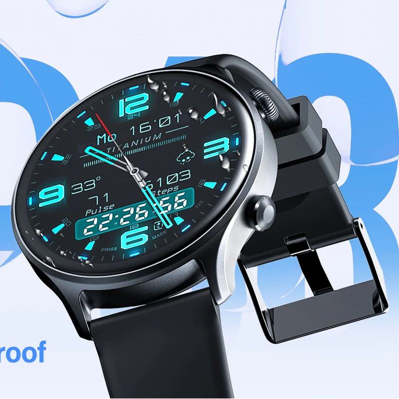 Riversong Motive 7C 1,52" Smartwatch, Space Grey