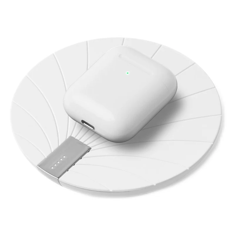 Lexon Bali 5000 mAh powerbank med 10W trådløs oplader, Hvid