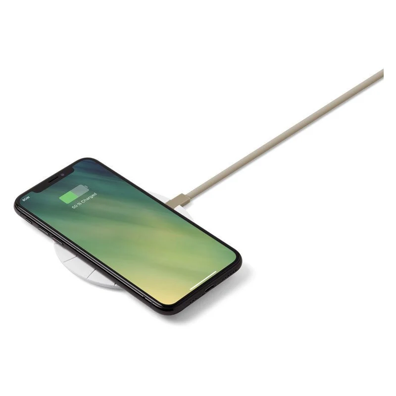 Lexon Bali Extra-Slim 10W trådløs oplader, Hvid