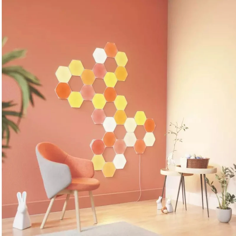 Nanoleaf Hexágonos Kit Inicial com 15 painéis