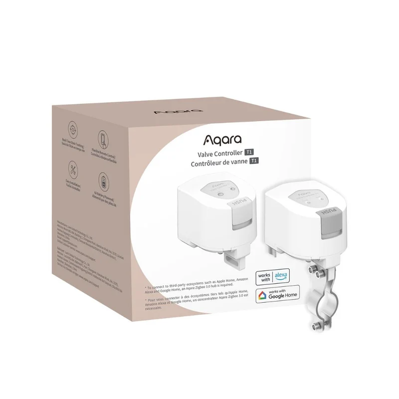 Aqara Controlador de válvula inteligente Aqara T1 Zigbee 3.0 - Aqara VC-X01D