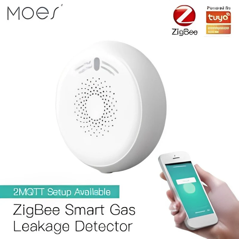 Mos Detetor de gases inflamáveis Smart Zigbee