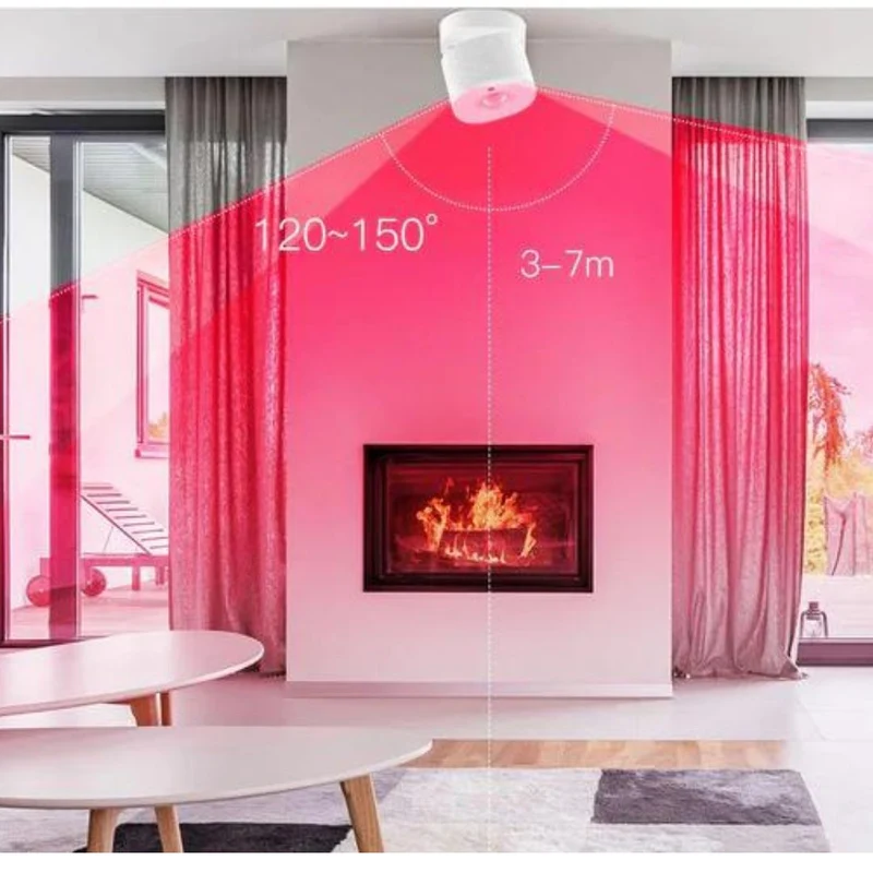 Moes Detetor de movimento infravermelhos com sensor de luminosidade - Smart Zigbee