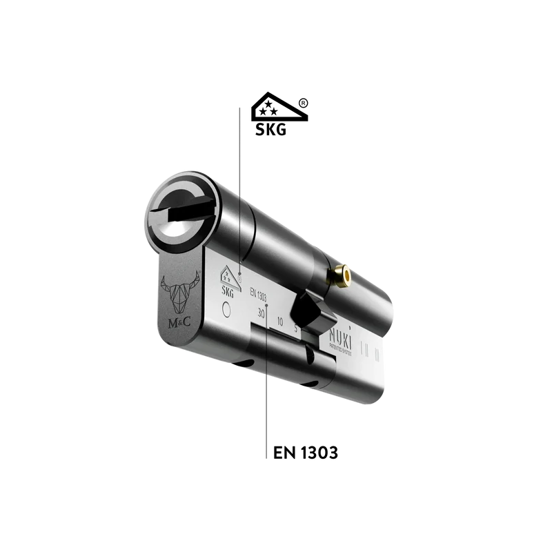 Nuki Cilindro Universal Gen2 - Canhão Anti-Panico para Fechadura Inteligente