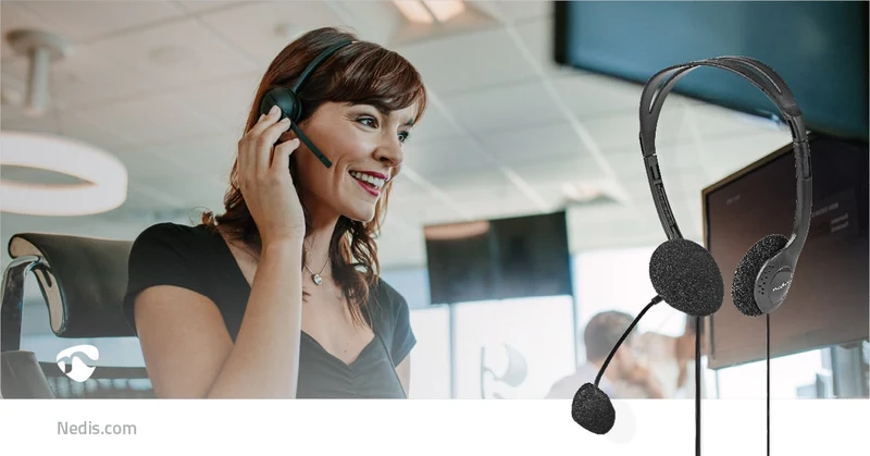 PC-Headset On-Ear - Stereo - 2x 3.5 mm