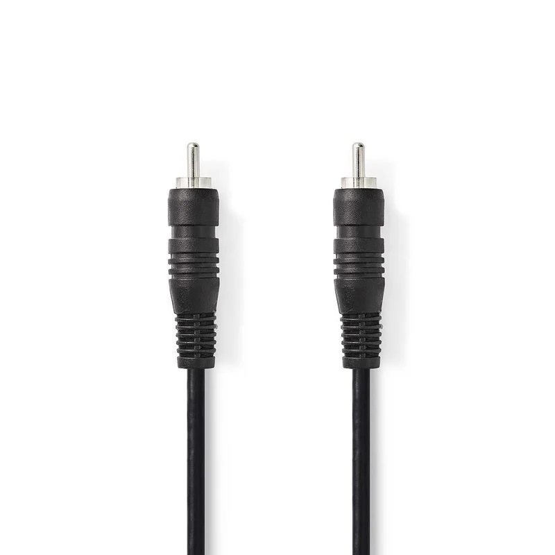 Digitale Audiokabel RCA Male - RCA Male - Vernikkeld