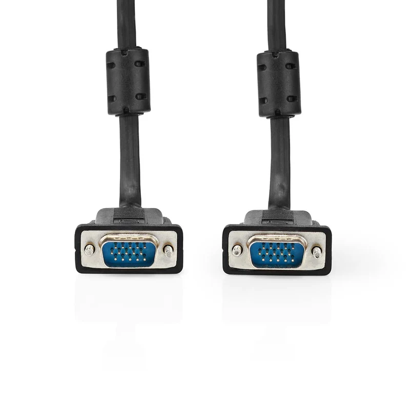 VGA-Kabel VGA Male - VGA Male - Vernikkeld
