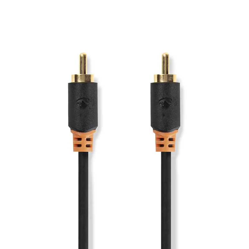 Digitale Audiokabel RCA Male - RCA Male - Verguld