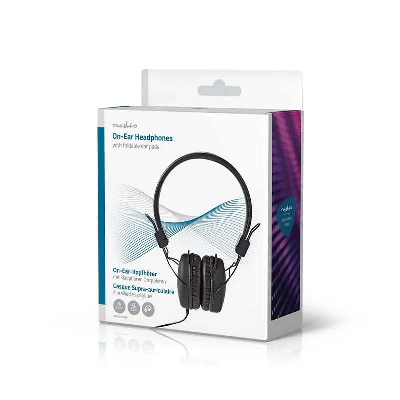 Bedrade On-ear Koptelefoon Zwart
