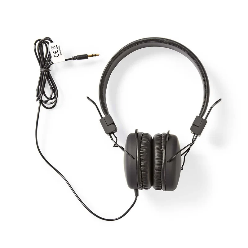 Bedrade On-ear Koptelefoon Zwart