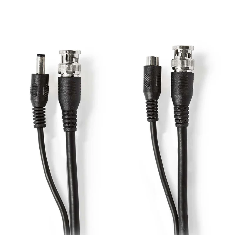 CCTV-Security Kabel BNC / DC - Rond - PVC