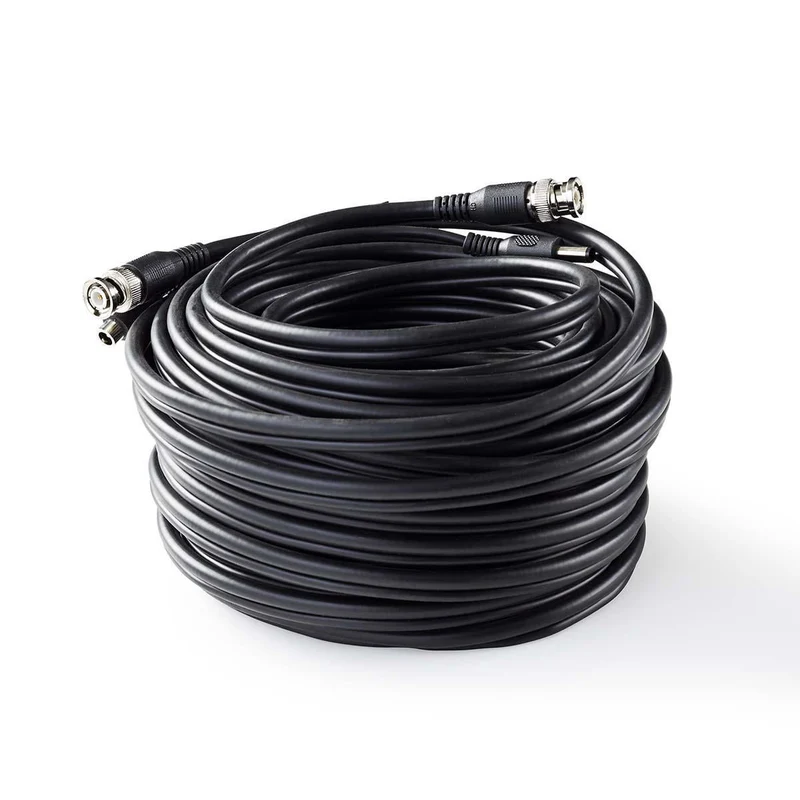 CCTV-Security Kabel BNC / DC - Rond - PVC