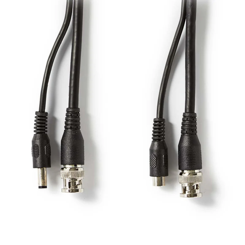 CCTV-Security Kabel BNC / DC - Rond - PVC