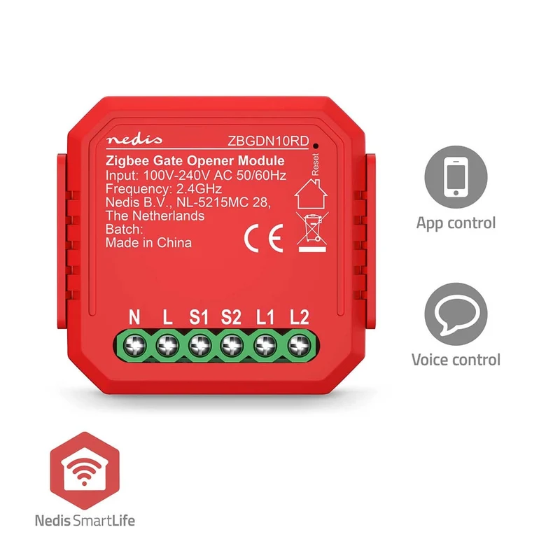 SmartLife inbouwmodule Zigbee 3.0 - Garagedeur Opener - 2.5W
