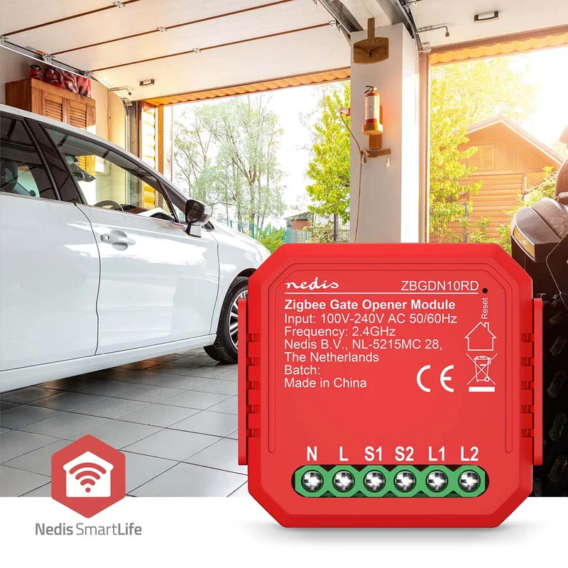 SmartLife inbouwmodule Zigbee 3.0 - Garagedeur Opener - 2.5W